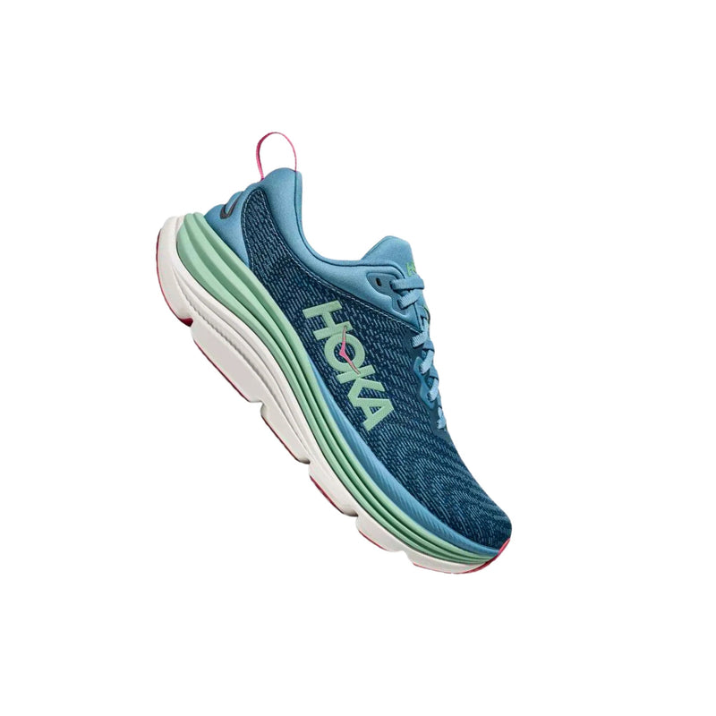 HOKA Women's Gaviota 5 Running Shoes - Alpine Blue/Jadeite
