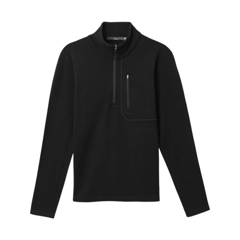 Ibex Men's Shak Quarter Zip - Black