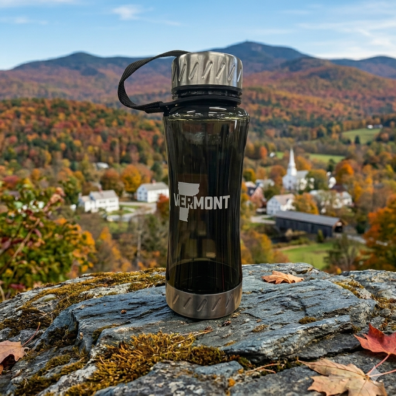 Vermont Water Bottle - Smoke