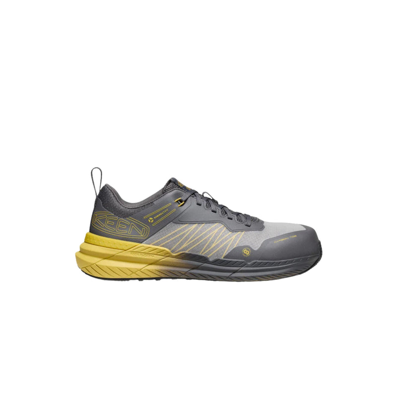 KEEN Utility Men's Speedworks Carbon Toe Work Shoes - Magnet/Black