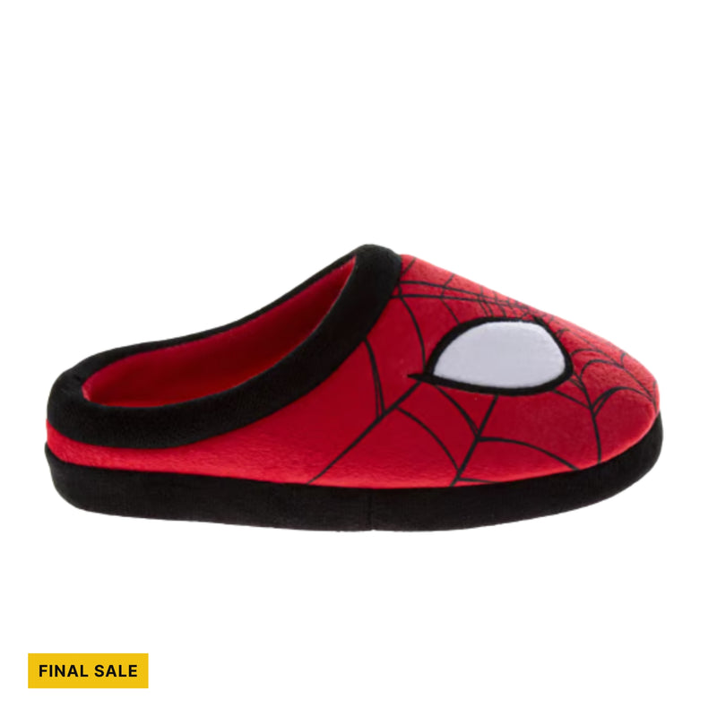Kids' Dual Spiderman Slippers - Red