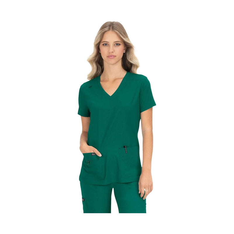 Koi Women's Becca Scrub Top - Hunter