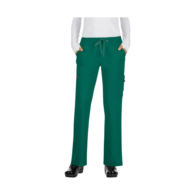 Koi Women's Holly Scrub Cargo Pant - Hunter