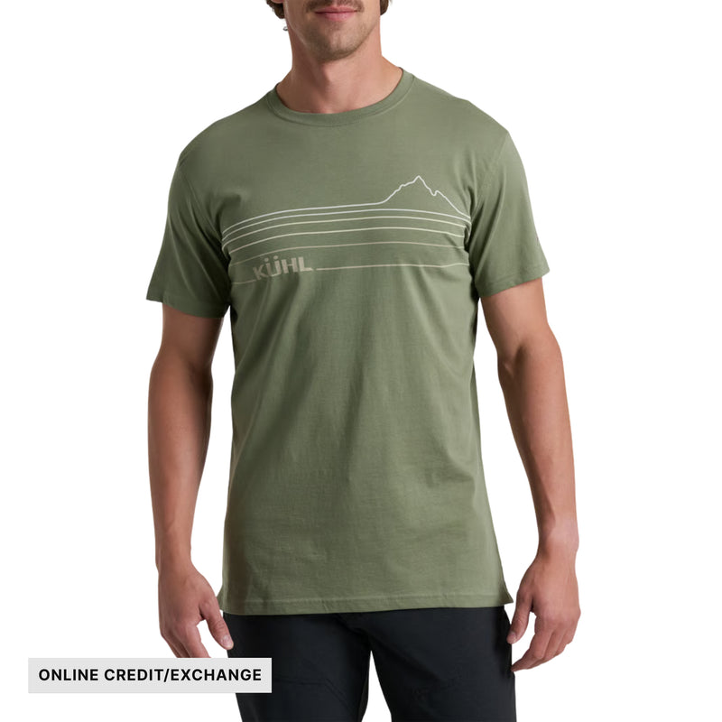 Kuhl Men's Mountain Lines Tee - Slate Green