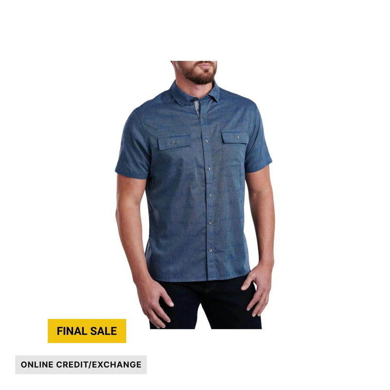 Kuhl Men's Thrive Short Sleeve - Blue Cove
