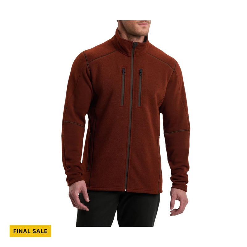 Kuhl Mens Interceptr Full Zip - Lava