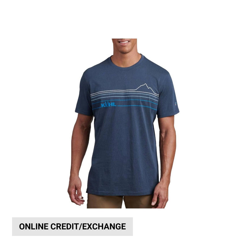 Kuhl Men's Mountain Lines Tee - Pirate Blue