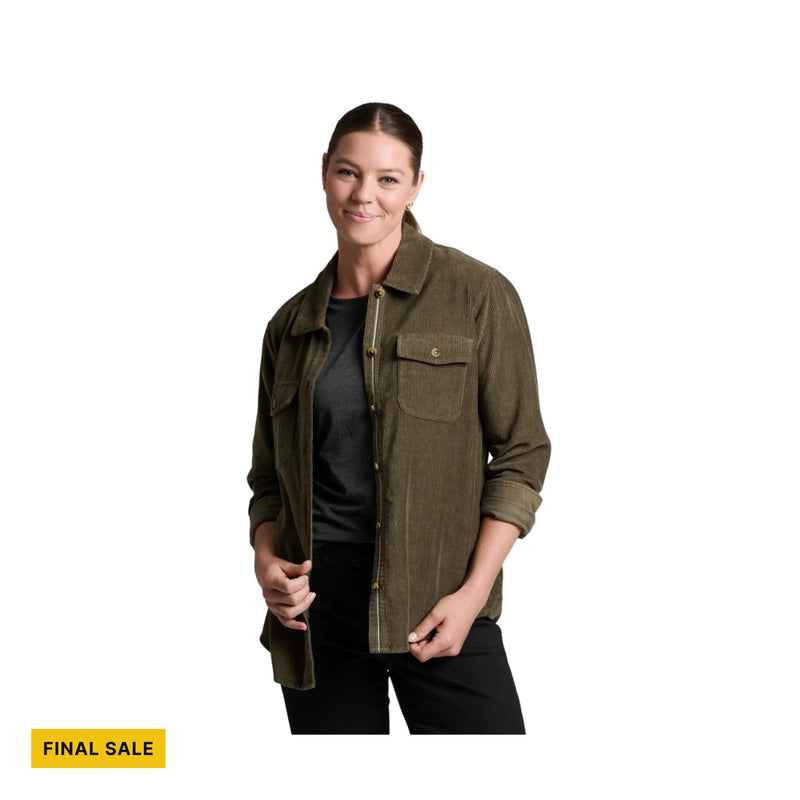 Kuhl Women's Tallula Cord Shirt - Vine
