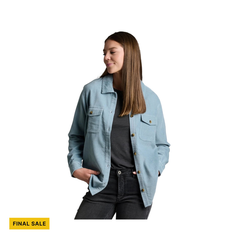 Kuhl Women's Tallula Cord Shirt - Winter Sky