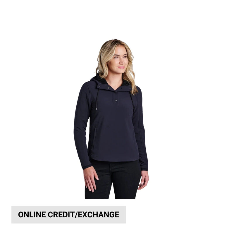 Kuhl Women's Aero Fleece Pullover - Blackout