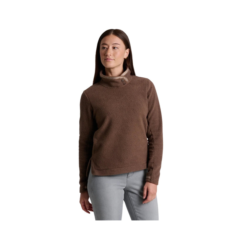 Kuhl Women's Hygge Snap Pullover - Coffee