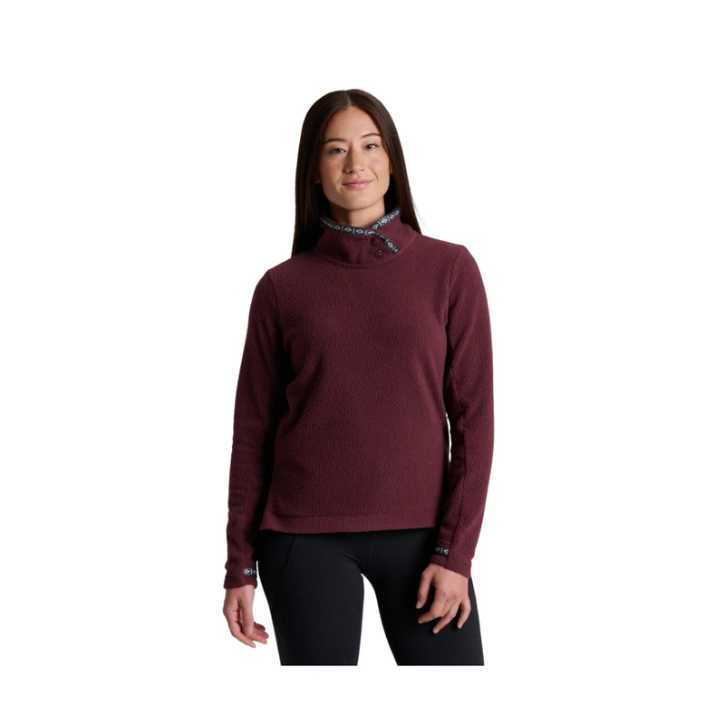 Kuhl Women's Hygge Snap Pullover - Raisin