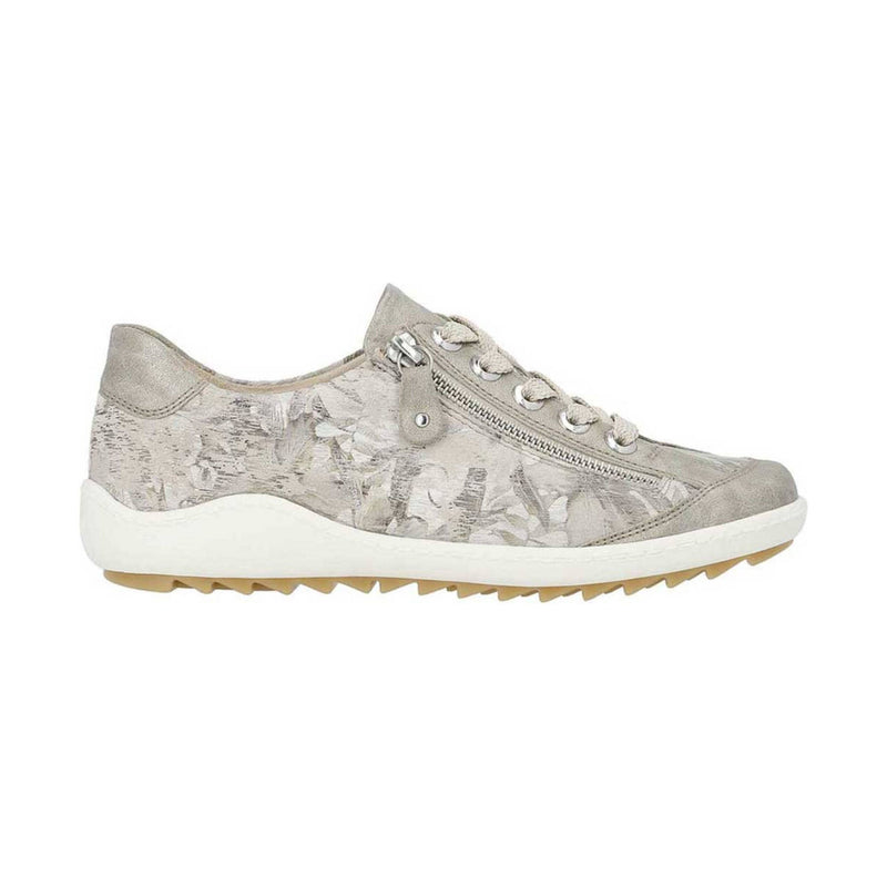 Liv Remonte Women's LIV Low Casual Shoes - Perle/Beige Metallic