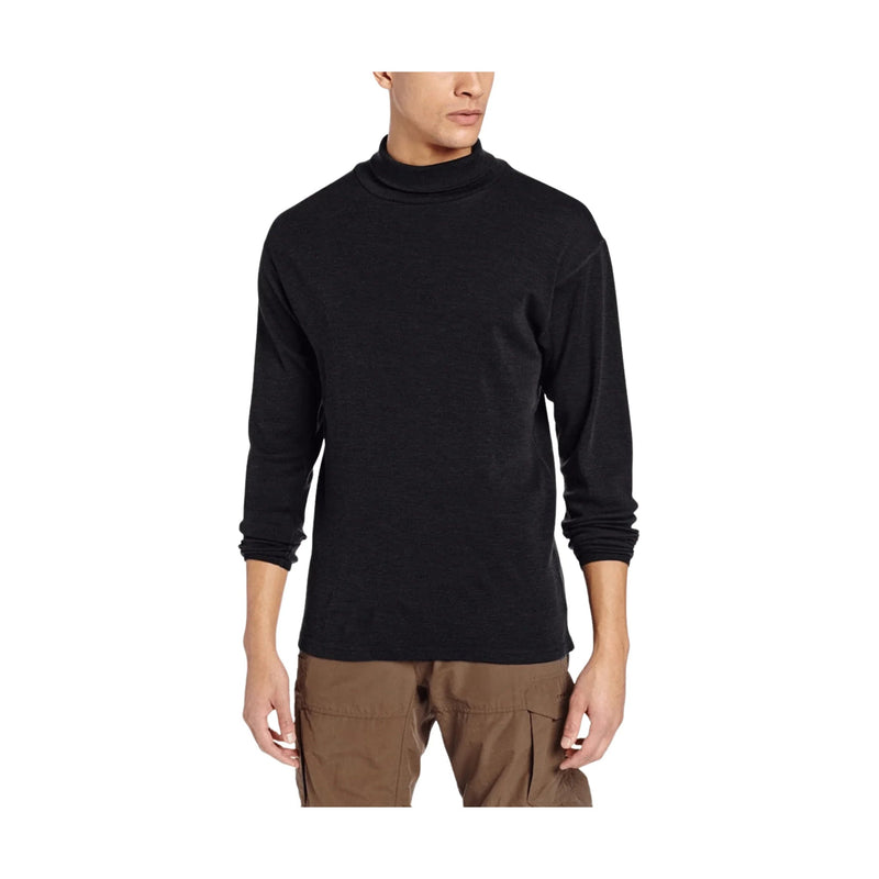 Minus 33 Men's Midweight Turtleneck - Black
