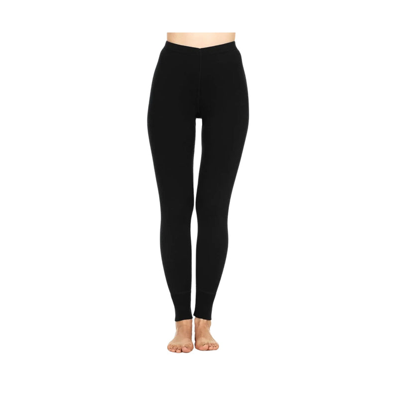 Minus 33 Women's Midweight Base Layer Bottoms - Black