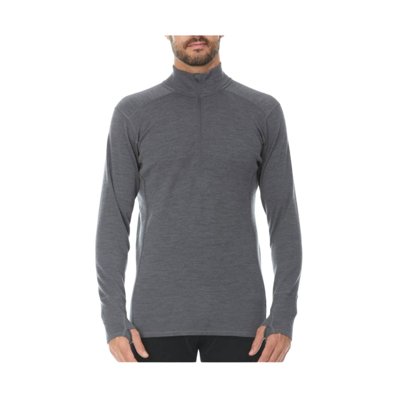 Minus33 Men's Midweight Isolation Quarter Zip - Charcoal