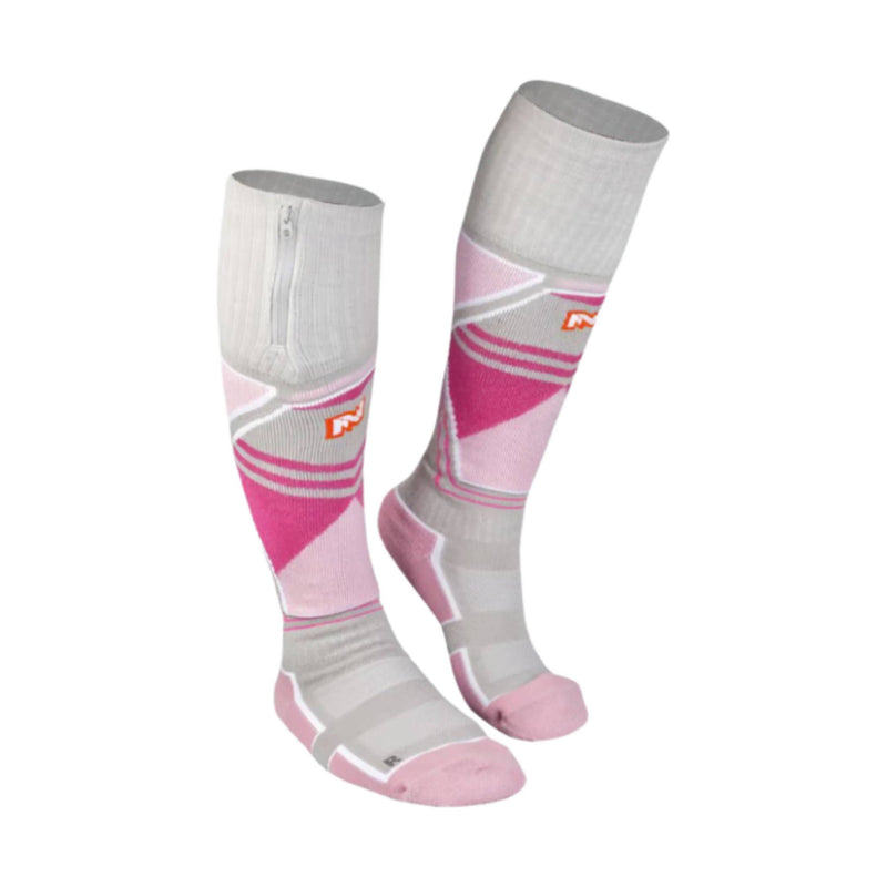 Mobile Warming Women's Premium 2.0 Merino Heated Socks - Pink