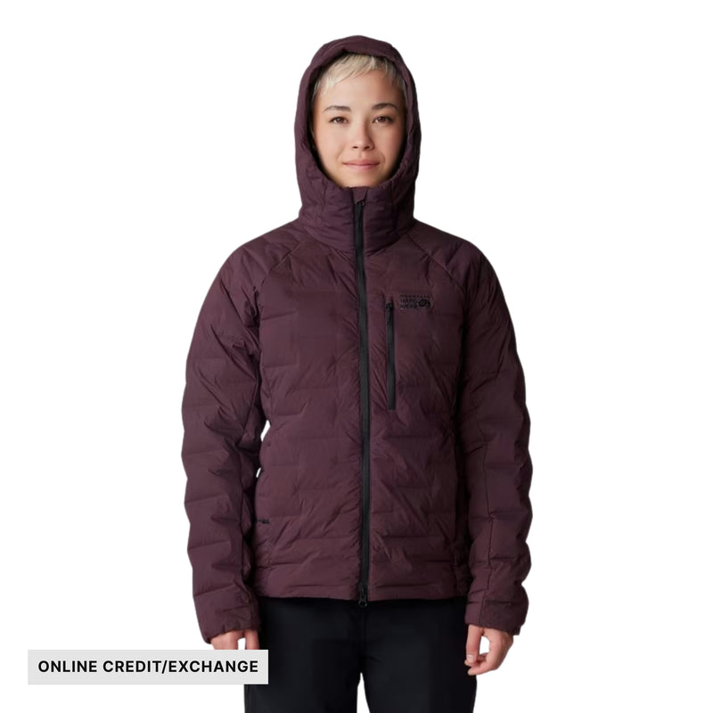Mountain Hardware Women's Stretchdown Hoody - Blackberry