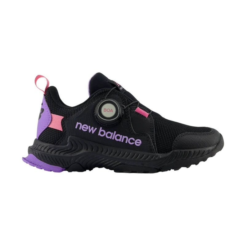 New Balance Big Kids' DynaSoft Trail Magic BOA Shoes - Black/Violet Crush/Pink