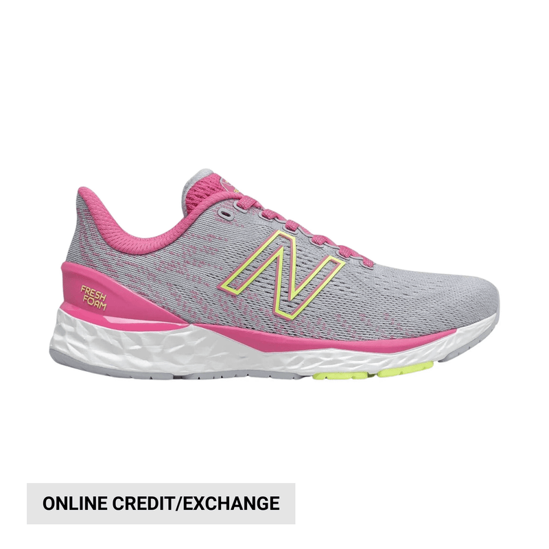 New Balance Kids' Fresh Foam 880 V11 Running Shoes - Light Cyclone/Lollipop/Lime Glo
