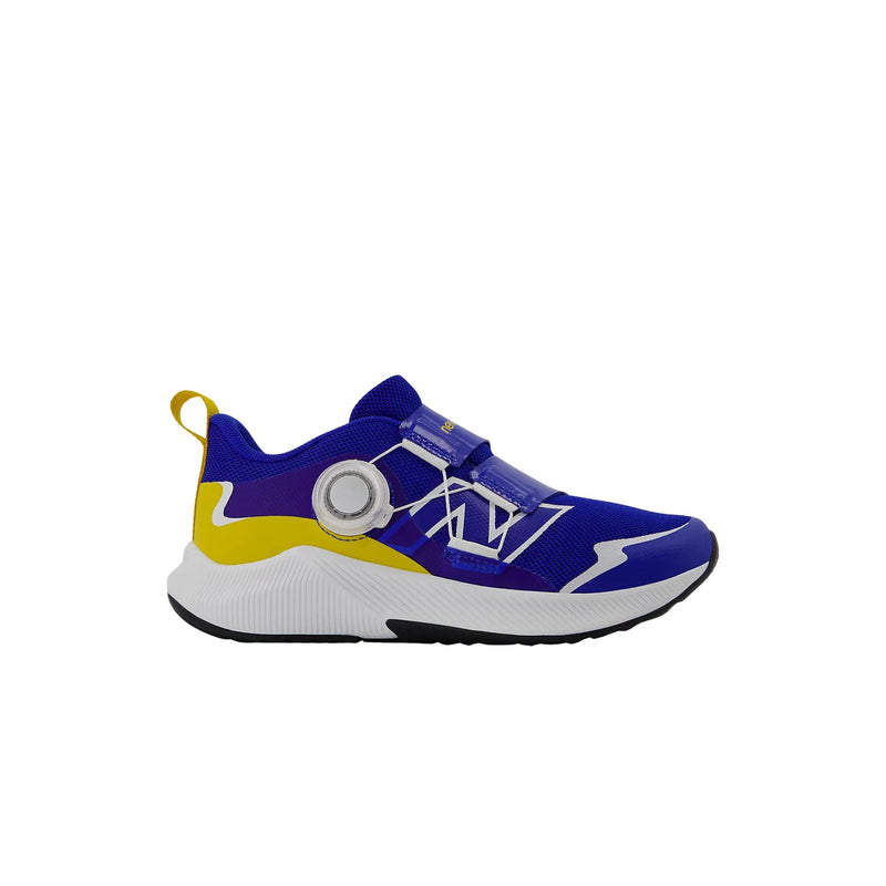 New Balance Little Kids' DynaSoft Reveal v4 BOA Shoes - Blue Gemstone with Ginger Lemon and White