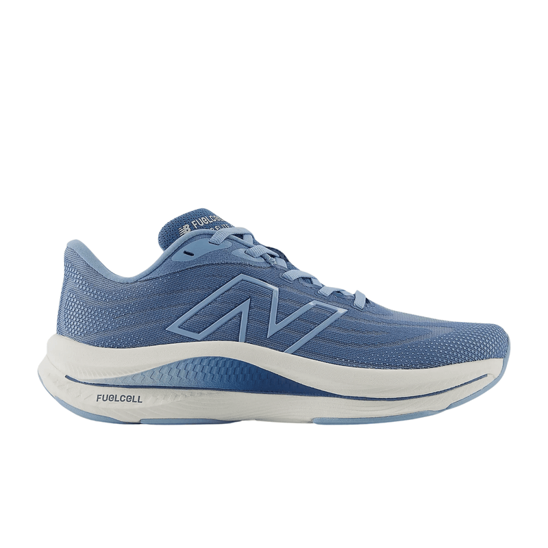 New Balance Women's FuelCell Walker Elite Shoes - Heron Blue with Chrome Blue and Sea Salt