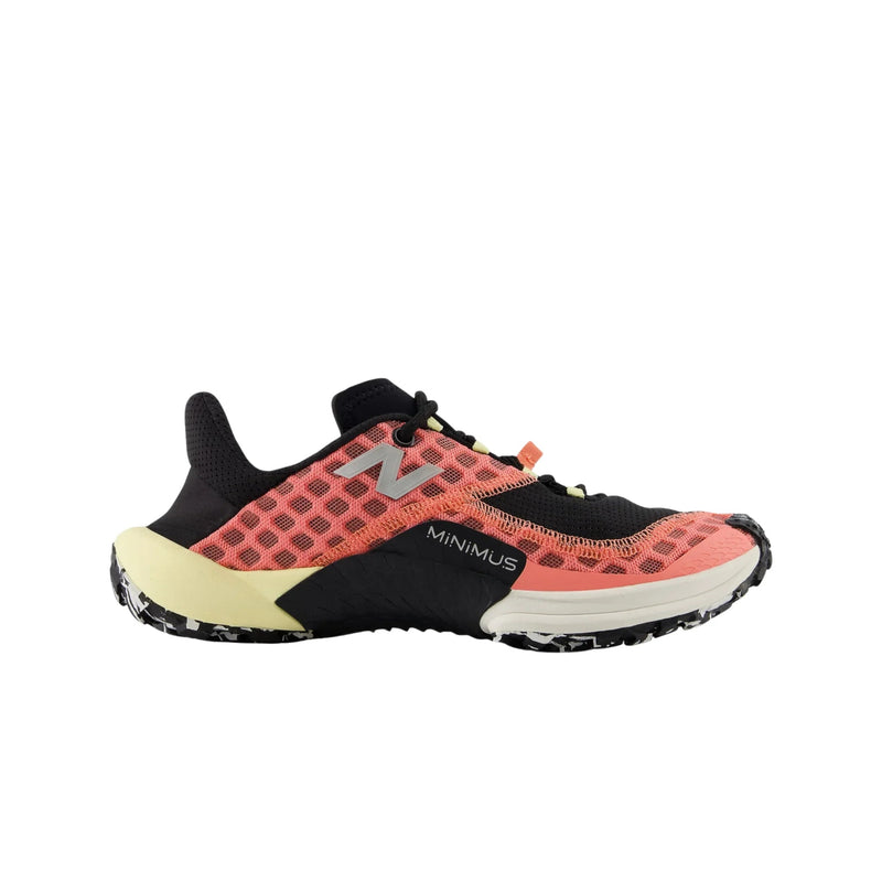 New Balance Women's Minimus Trail Running Shoes - Sunfade Red / Black