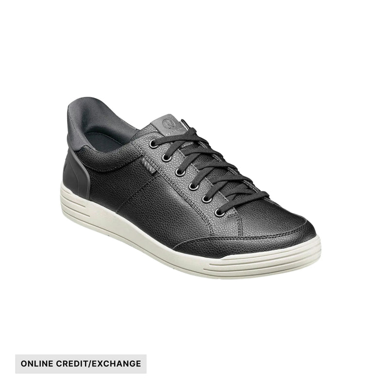 Nunn Bush Men's Kore City Walk EZ Lace To Toe Hands Free Oxford Shoes - Black