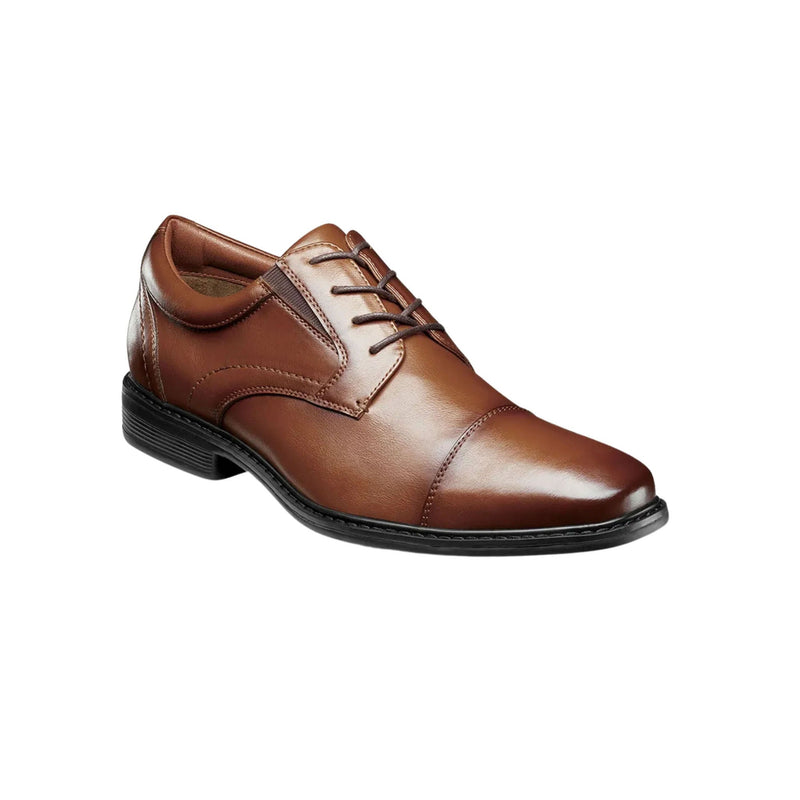 Nunn Bush Men's Jarvis Cap Toe Oxford Shoes - Cognac