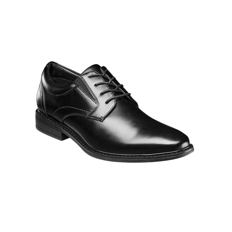 Nunn Bush Men's Jarvis Plain Toe Oxford Shoes - Black
