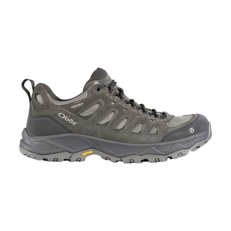 Oboz Men's Sawtooth Ascent Low Waterproof Hiking Shoes - Charcoal