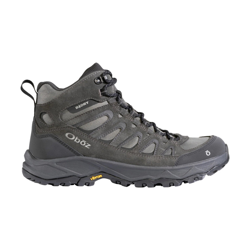 Oboz Men's Sawtooth Ascent Mid Waterproof Hiking Boots - Charcoal