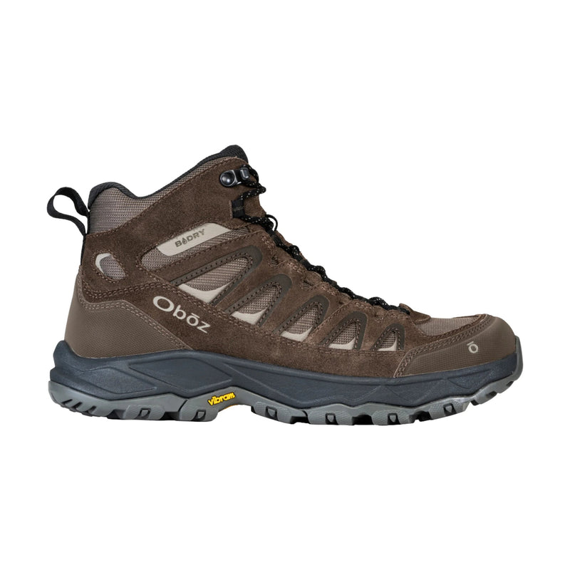 Oboz Men's Sawtooth Ascent Mid Waterproof Hiking Boots - Classic Brown
