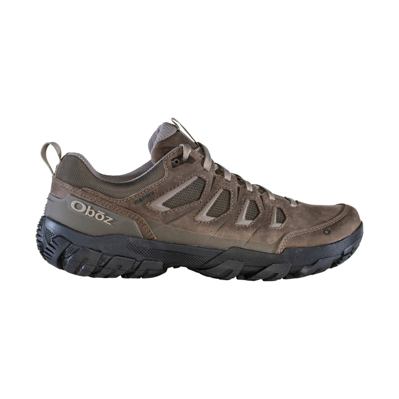 Oboz Men's Sawtooth X Low Waterproof Hiking Shoes - Classic Brown