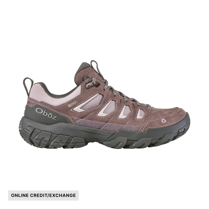 Oboz Women's Sawtooth X Low B-DRY Waterproof Shoe - Lupine