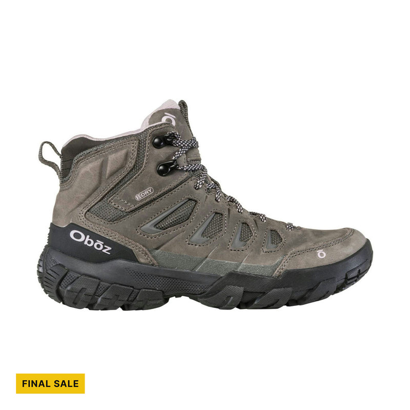 Oboz Women's Sawtooth X Mid B-DRY Waterproof Hiking Boot - Charcoal