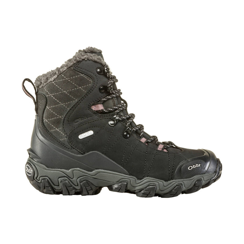 Oboz Women's Bridger 7 Inch Insulated Waterproof Winter Boot - Black