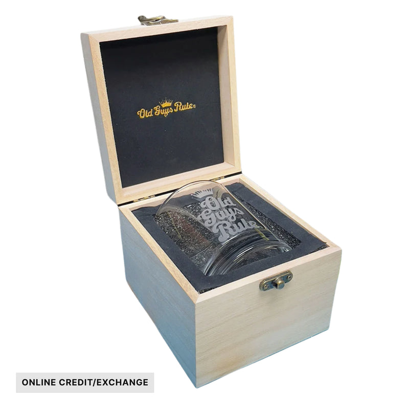 Old Guys Rule Whisky Glass Box Set