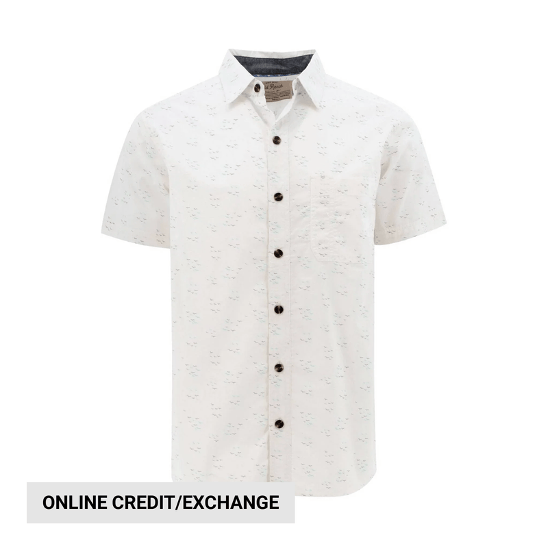 Old Ranch Men's Seagull Shirt - White
