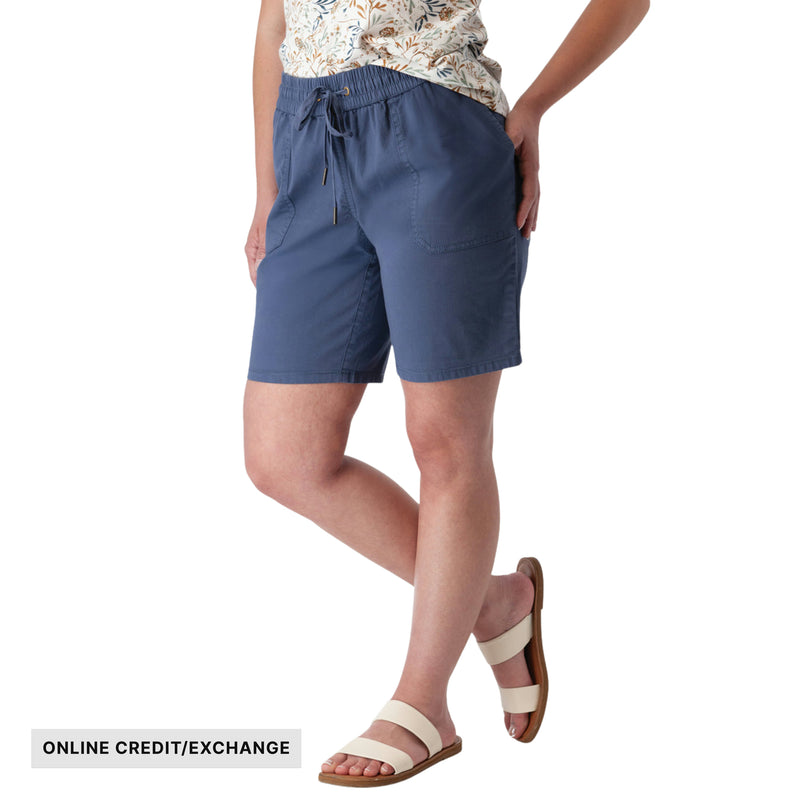 Old Ranch Women's Reagan Pull On Bermuda Short - Vintage Indigo