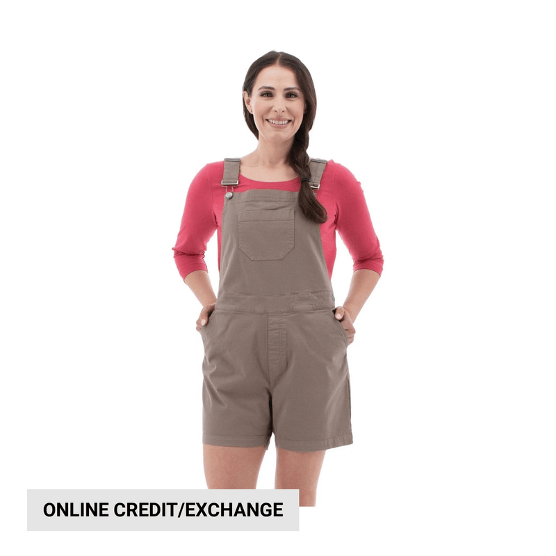 Old Ranch Women's Arne Overall Short - Cinder
