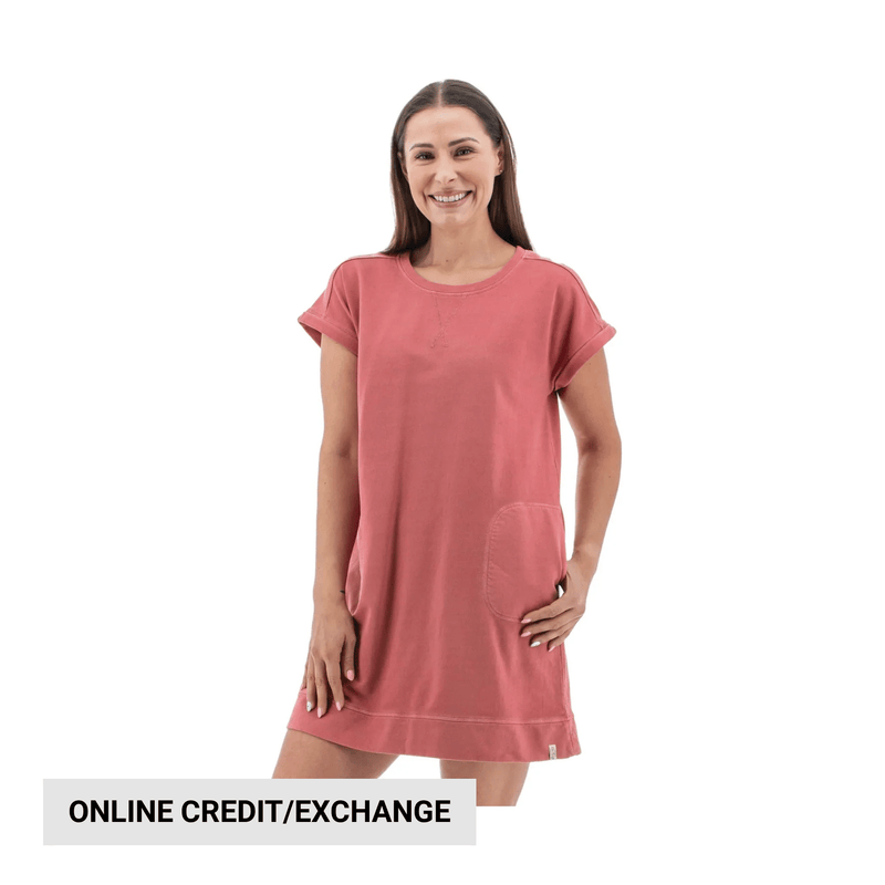 Old Ranch Women's Inola Sweatshirt Dress - Baroque Rose