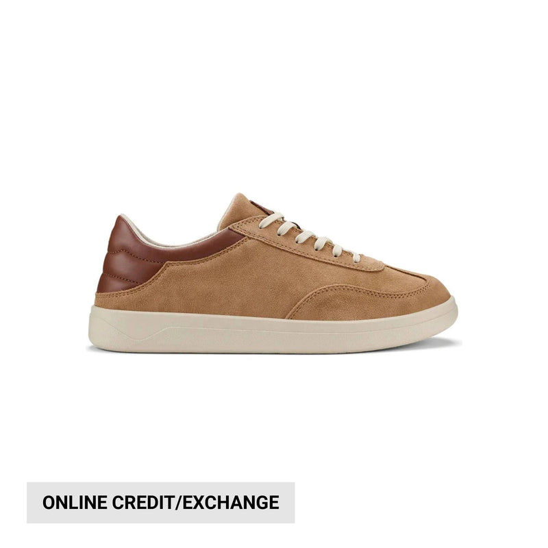 Olukai Men's Punini Suede Shoes - Tan Toffee
