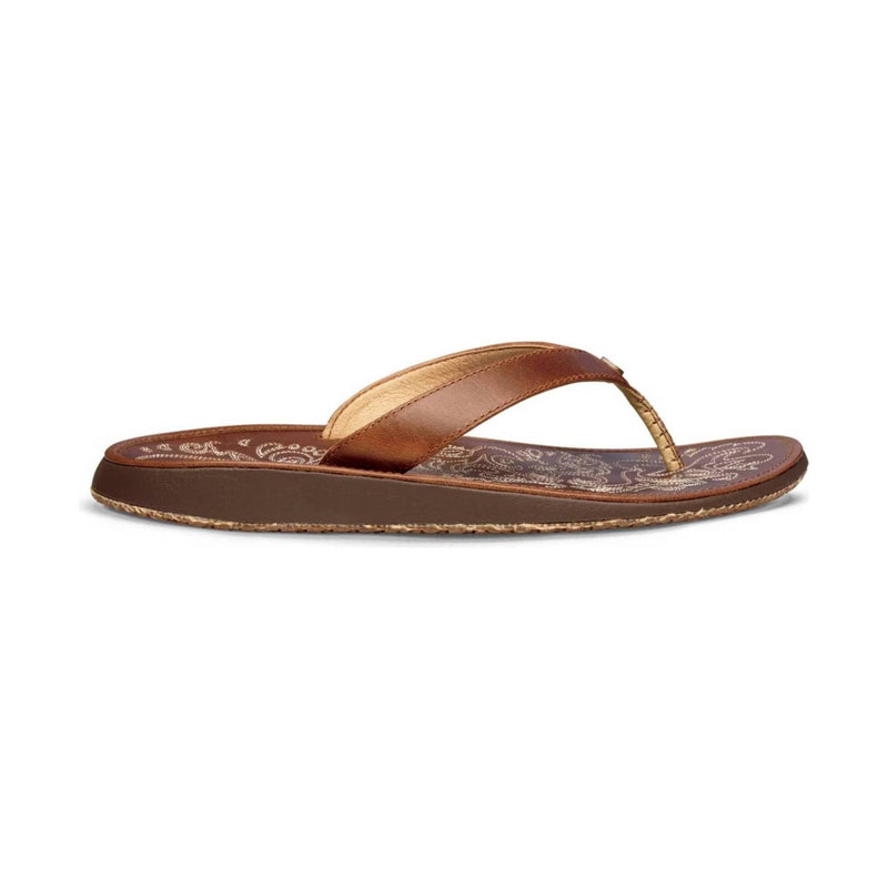 Olukai Women's Paniolo Flip Flop - Natural