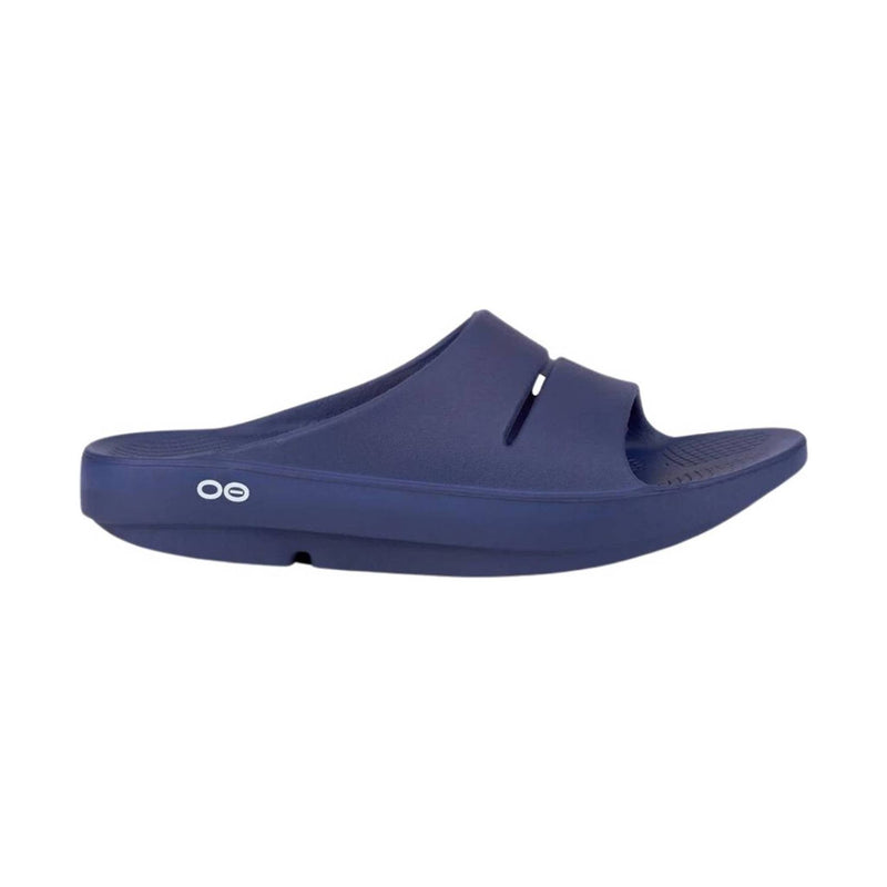 OOfos OOahh Slide - Navy Blue