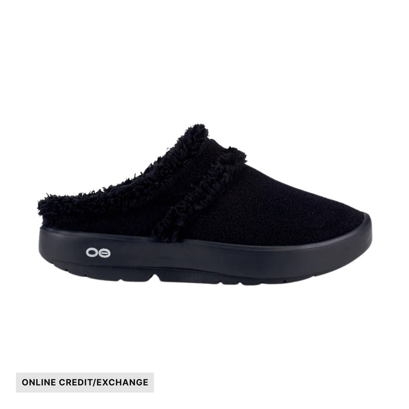 OOfos OOcoozie Mule Shoes - Black
