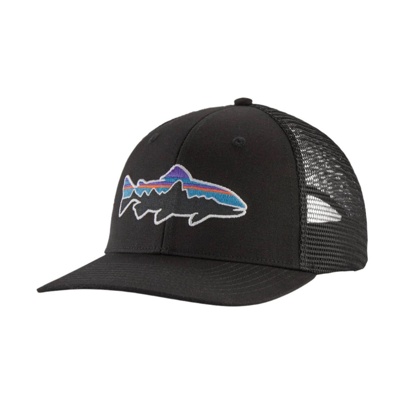 Patagonia Fitz Roy Trout Trucker Hat - Black
