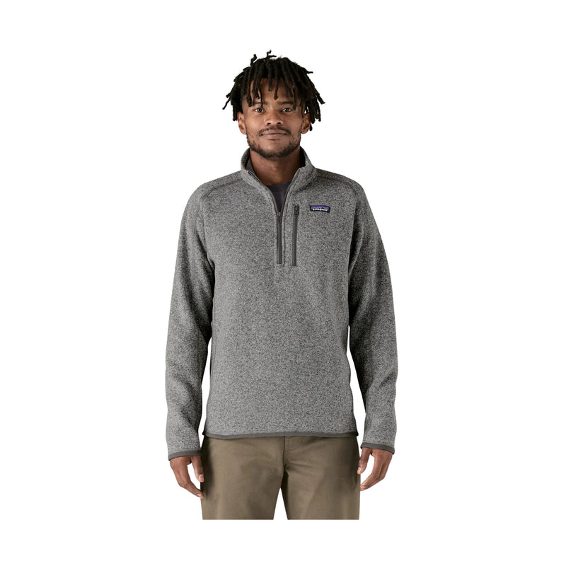 Patagonia Men's Better Sweater Quarter Zip Fleece - Stonewash