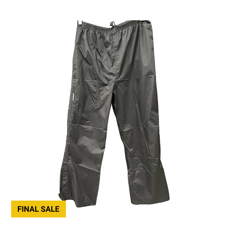 Pulse Kids' Packable Rain Pant - Black