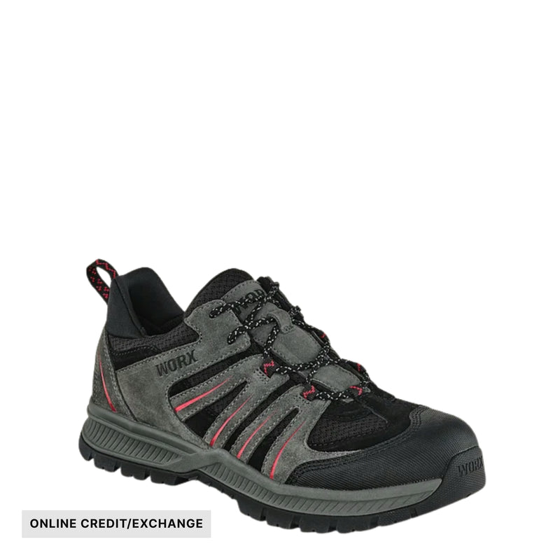 Red Wing Men's Carbide Oxford Steel Toe Work Shoes - Black/Grey